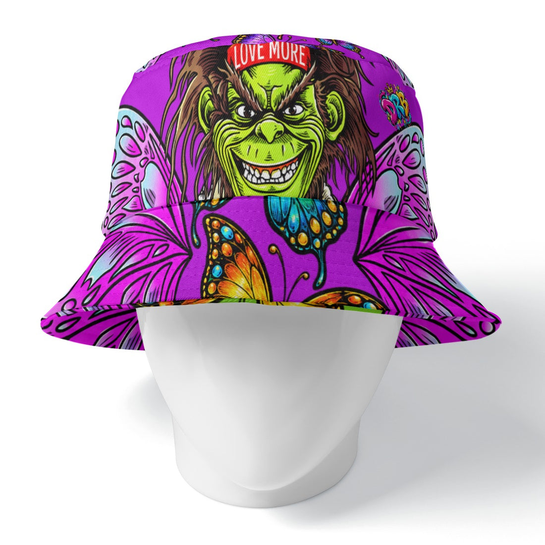 Healing the Grinch Double-Side Printing Bucket Hat