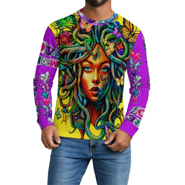 Healing Medusa Men's Long Sleeve T-Shirt