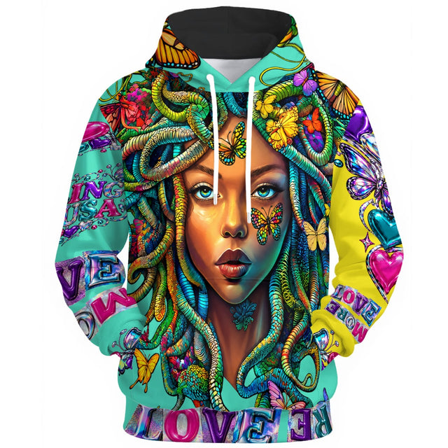 Healing Medusa Unisex Pullover Hoodie | 310GSM Cotton
