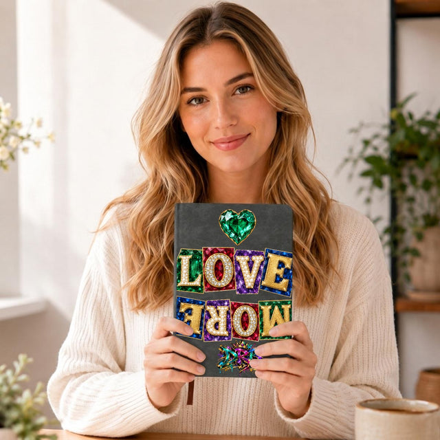 Love More Hardcover Journal